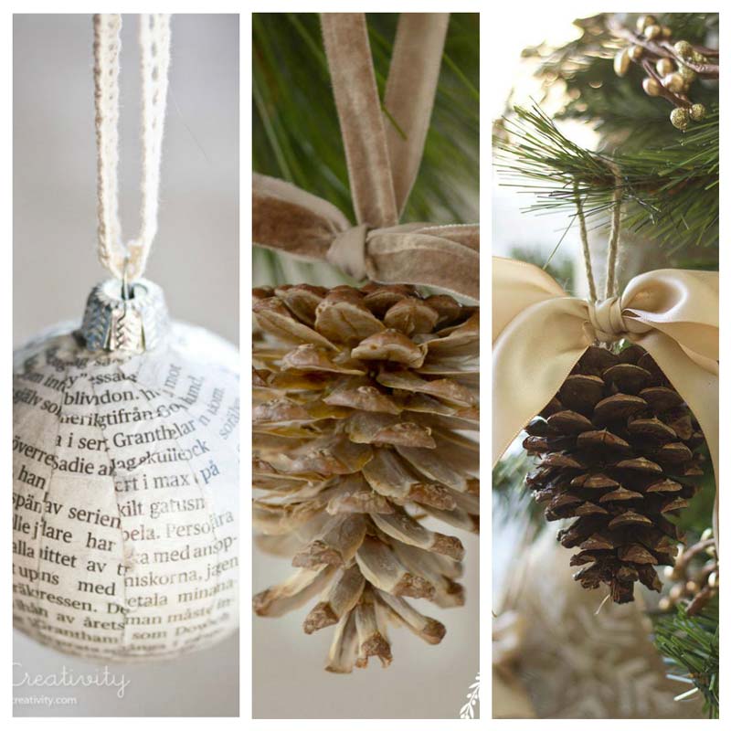 Simple Homemade Christmas Ornaments