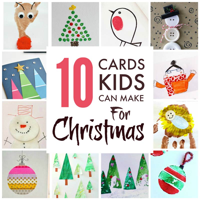 Christmas Cards Kids Can Make