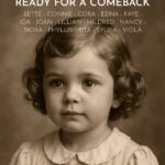 1930s vintage style photo of a girl