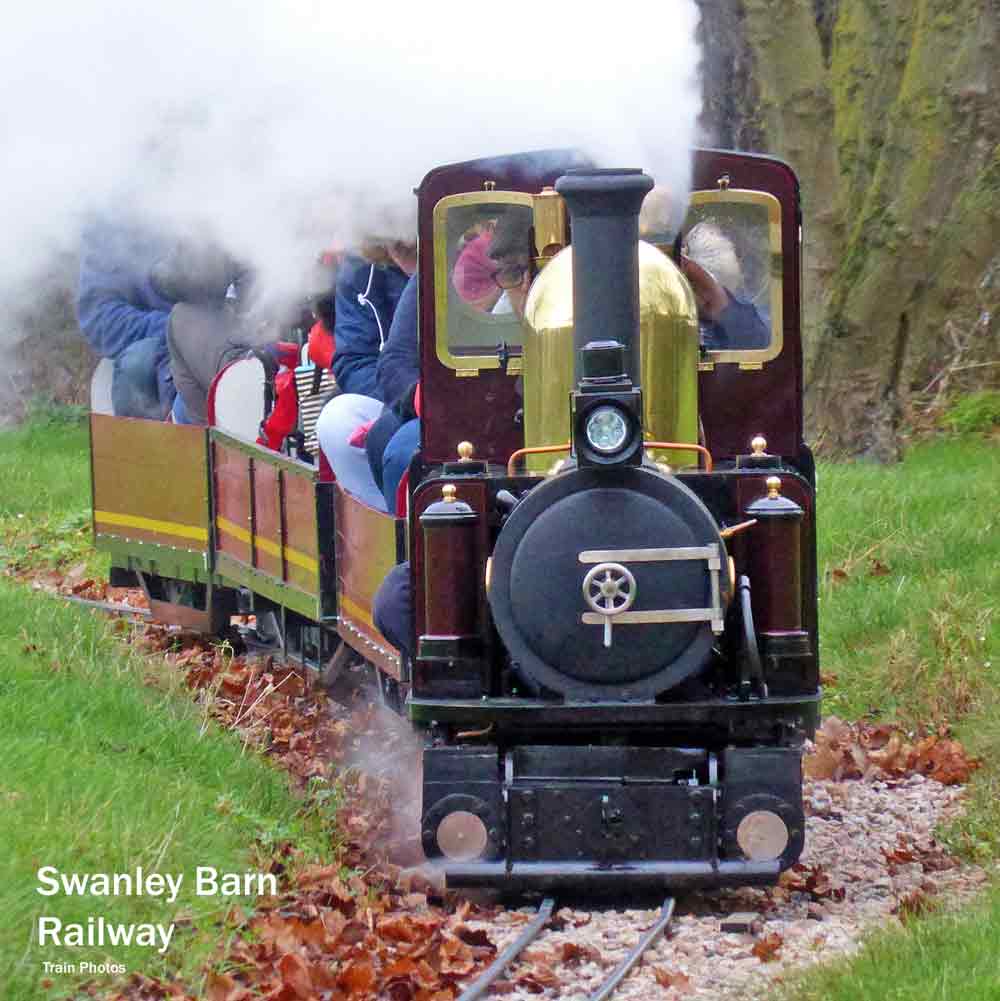 London steam trains - Swanley barn railway