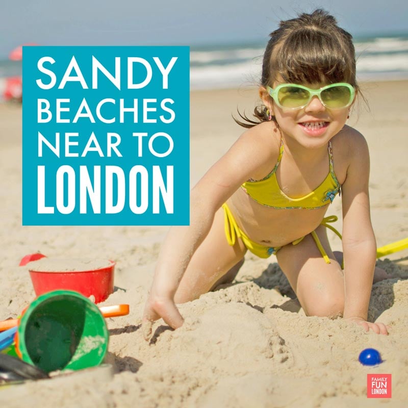 Sandy beaches near London