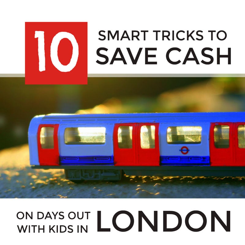 Save money on days out in London with kids