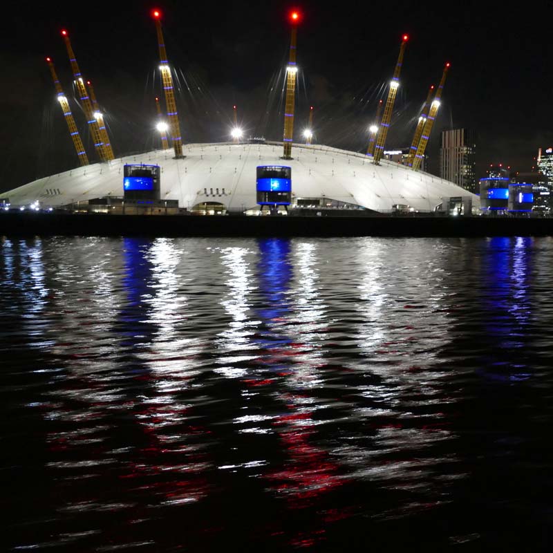 Climb the London O2 at night under the stars