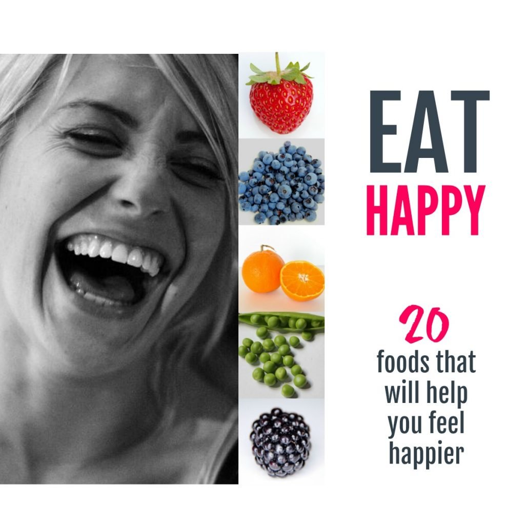 Eat happy - 20 foods that truly will help you feel happier #naturalhealth #happyfood