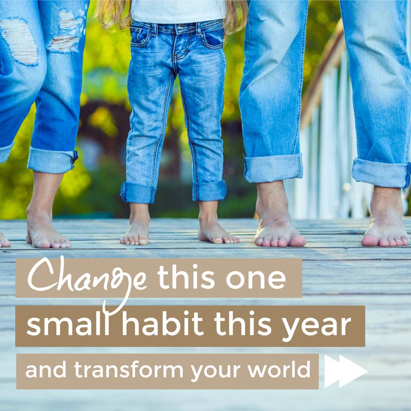 Make this one change - change this one habit this year and transform your world #habits #healthyhabits