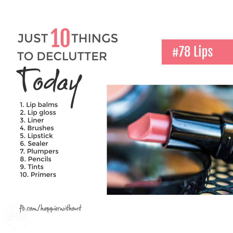 Stop hunting for the perfect makeup organization hacks and ideas and truly organize your vanity unit and bathroom by decluttering all that old makeup you never use #declutter #makeup #organization 