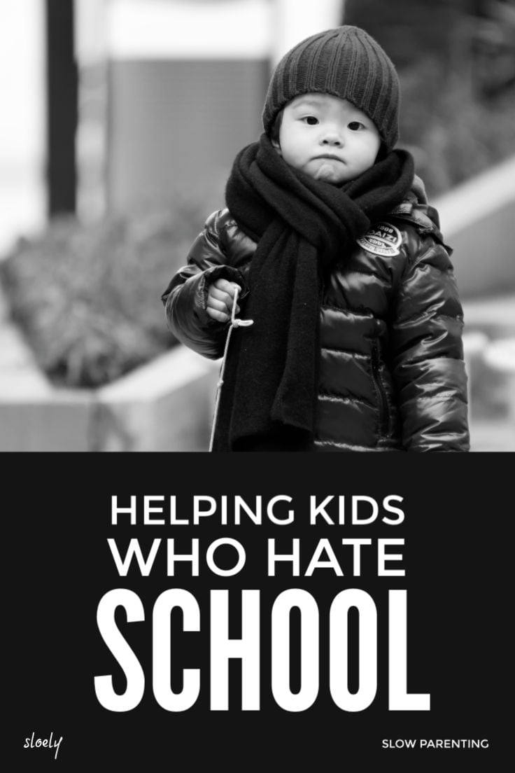 Helping children who hate school