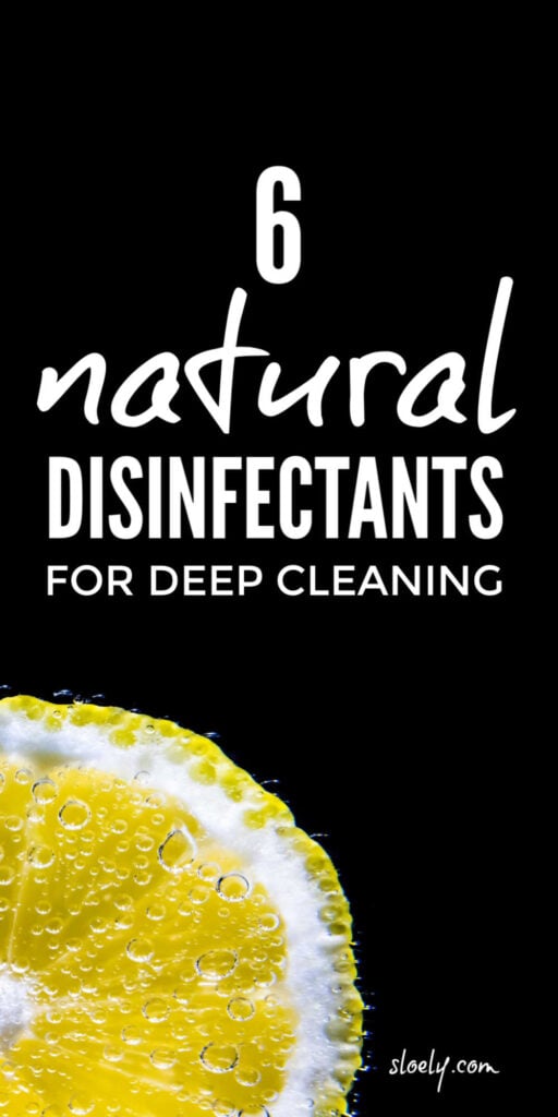 DIY Natural Disinfectant Cleaning Products