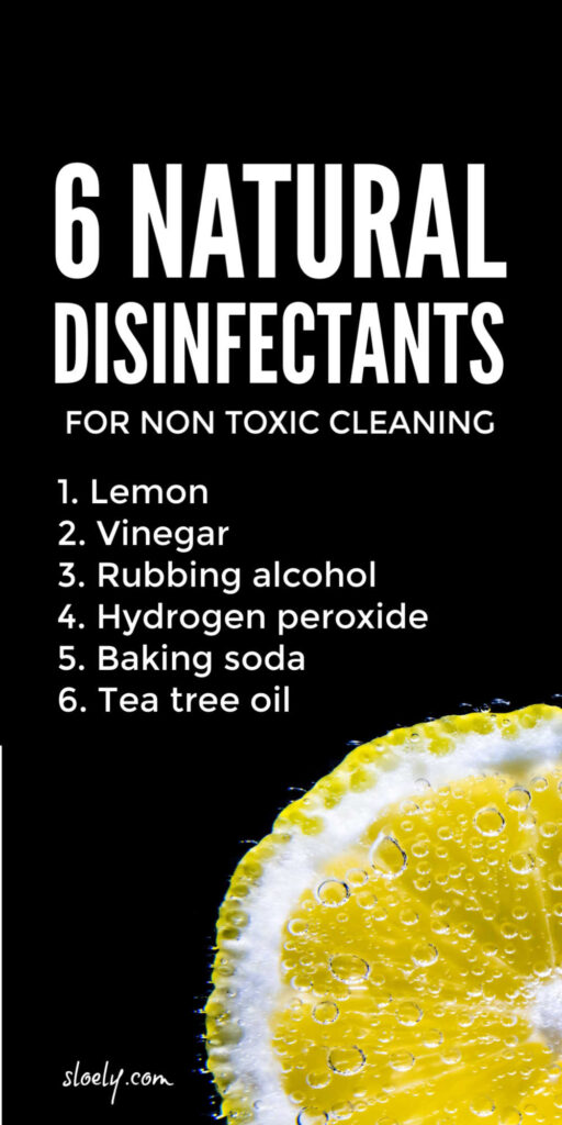 Natural DIY Disinfectant Cleaners