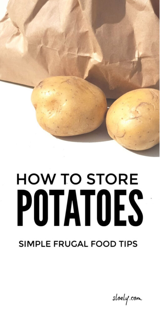 How To Store Potatoes