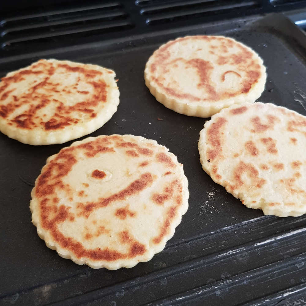 Low Flour Potato Pancakes