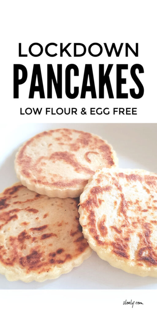 Low Flour Pancakes