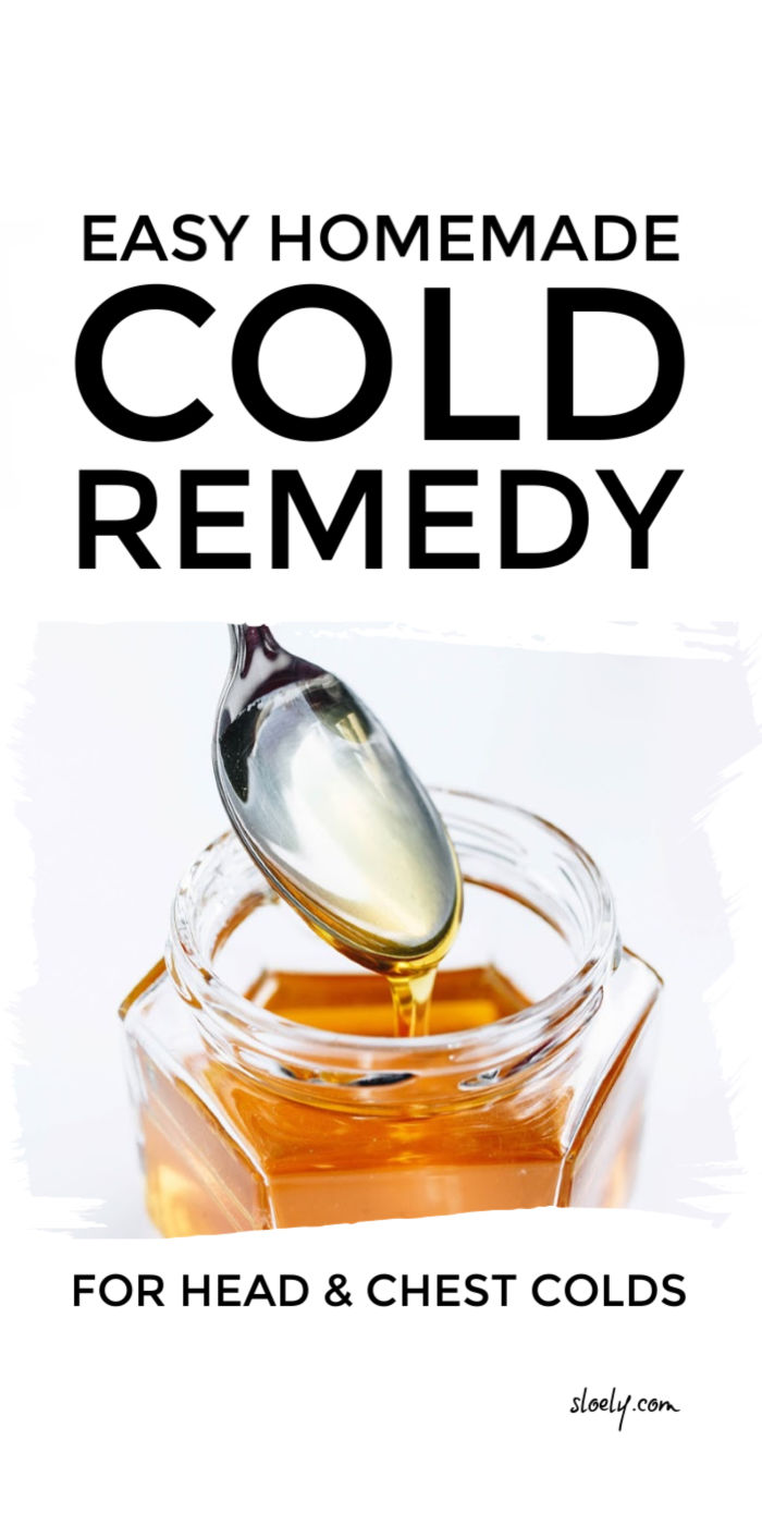 DIY Homemade Cold Remedy