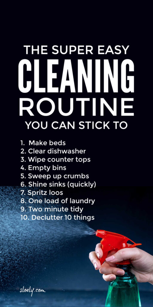 Easy Daily Cleaning Routine