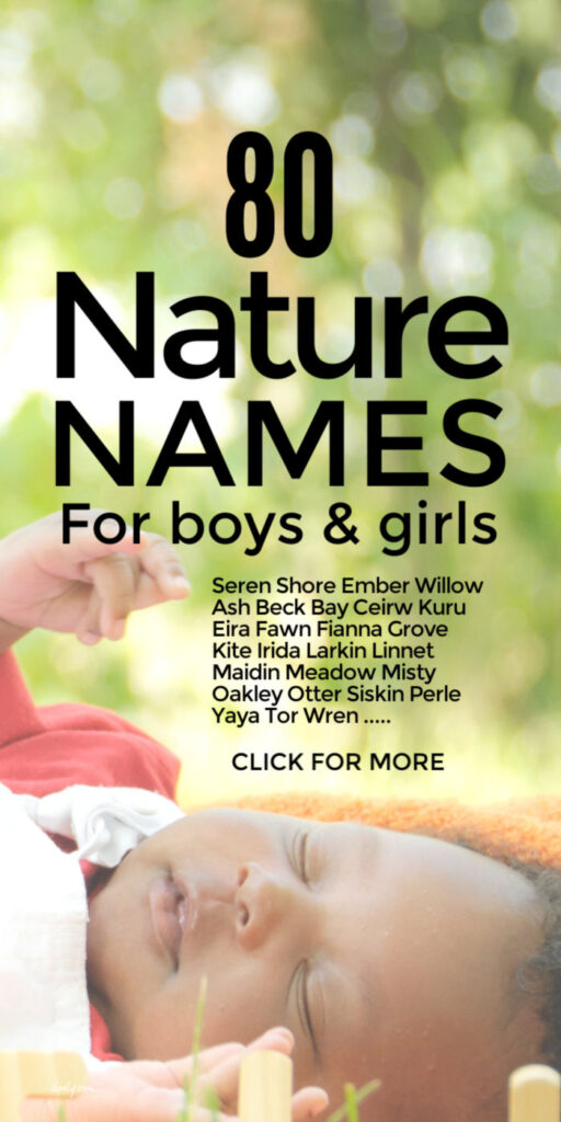 Unique Baby Names Inspired By Nature
