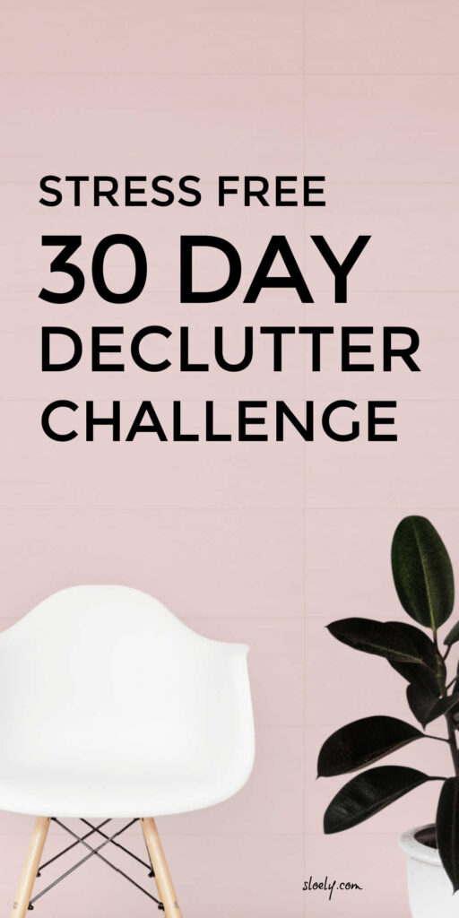 30 Day Daily Declutter Challenge