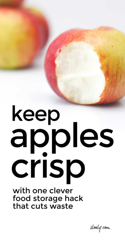 Storing Apples To Keep Them Crisp