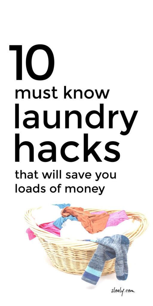 Laundry Tips & Hacks That Save Money