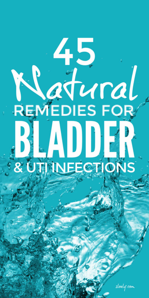 Natural Bladder Infection & UTI Remedies