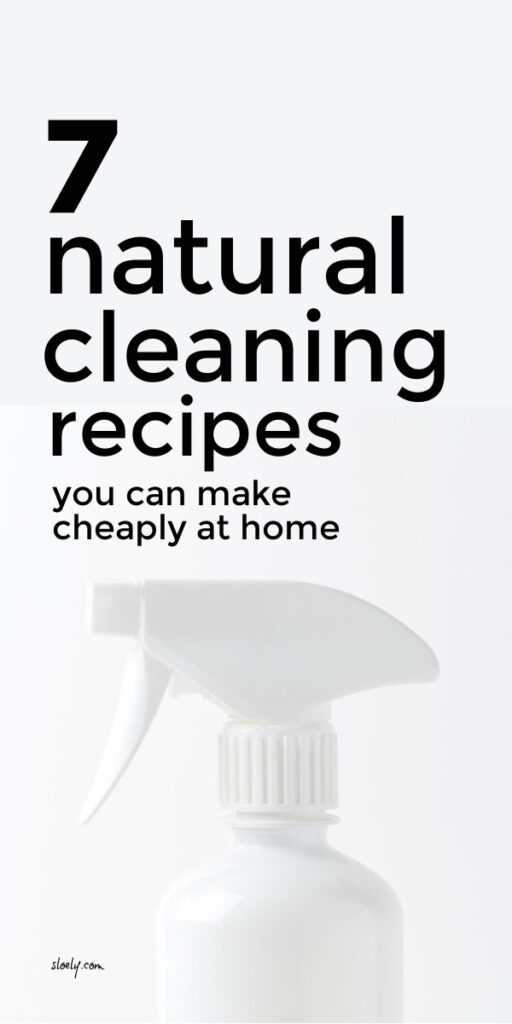 Easy Natural Cleaning Recipes