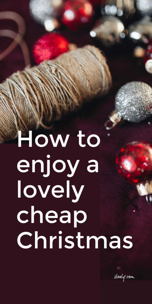 A Lovely Cheap Christmas On A Budget