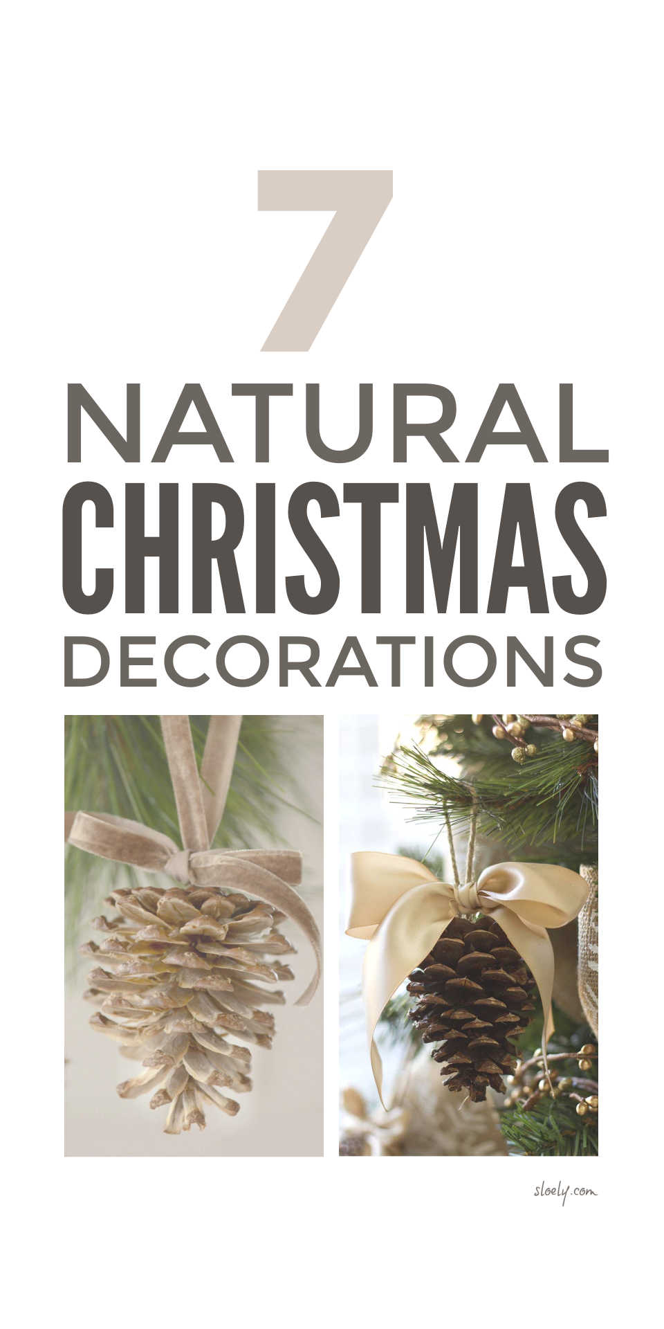 Natural Christmas Decorations