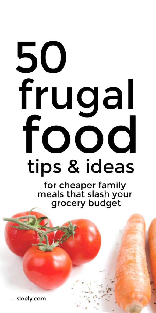 Frugal Food Tips