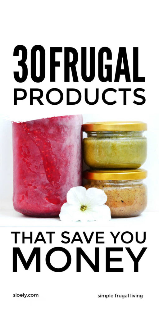 Simple Frugal Products That Save Money