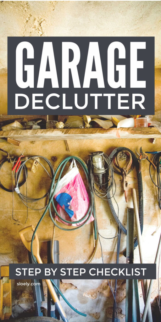Garage Declutter