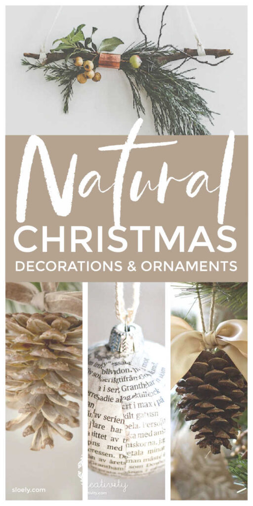 Natural Christmas Decorations