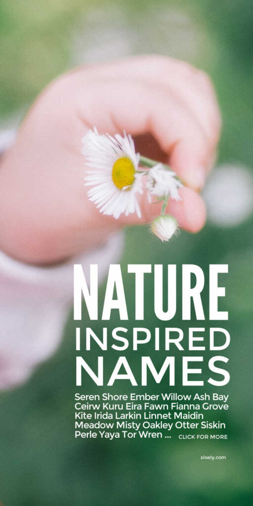 Nature Names For Boys and Girls
