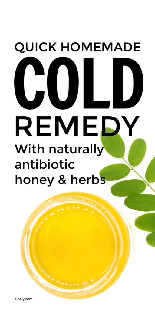 Quick Homemade Cold Remedy