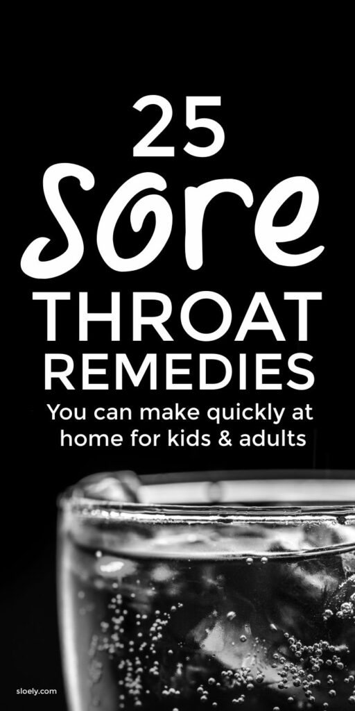 Quick Sore Throat Home Remedies For Kids and Adults