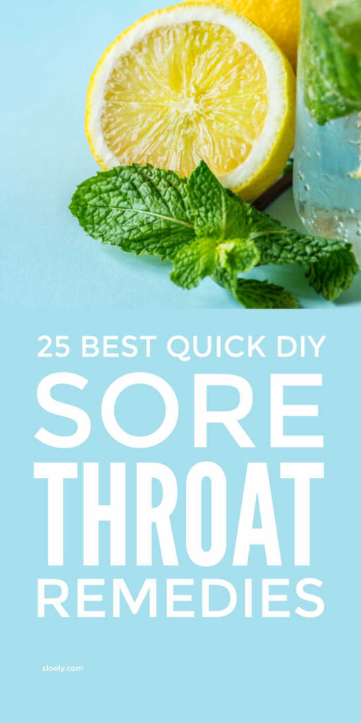 Best Quick DIY Sore Throat Remedies