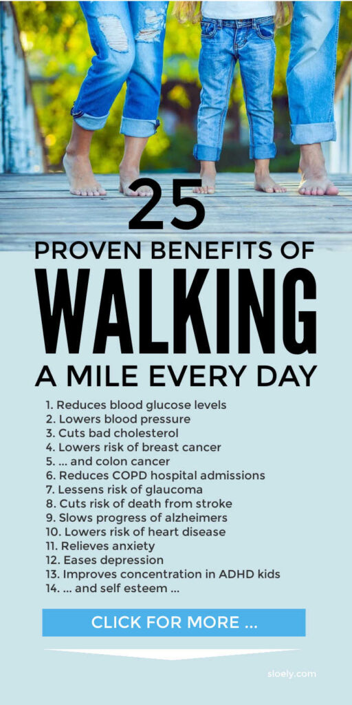 Health Benefits Of Walking Daily