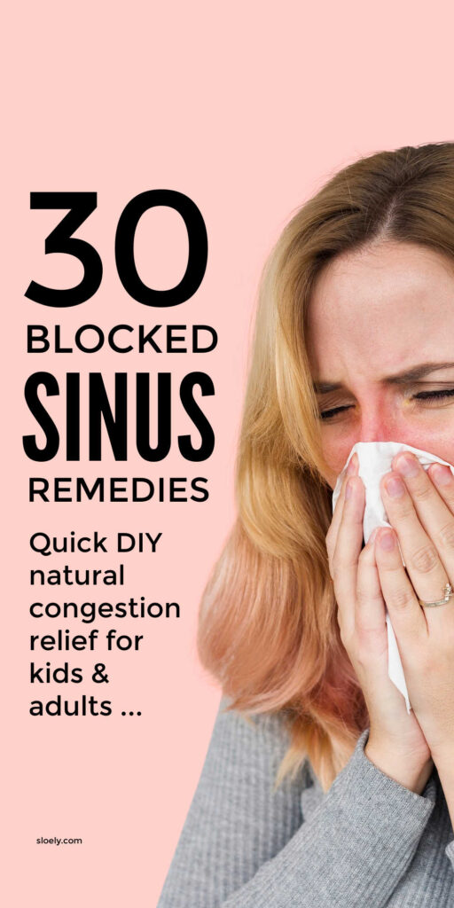 Quick Natural Blocked Sinus Remedies