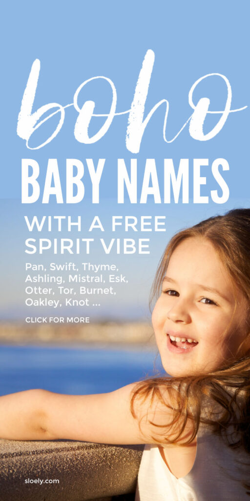 Unique Boho Baby Names For Boys and Girls