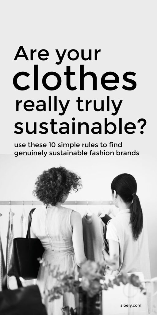 Sustainable Fashion Brands