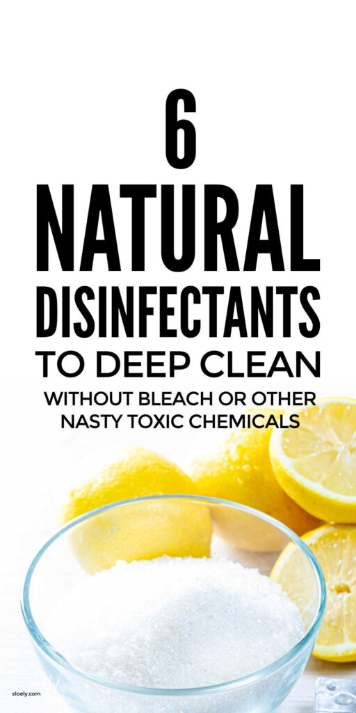 Natural Disinfectant Cleaners For Deep Cleaning