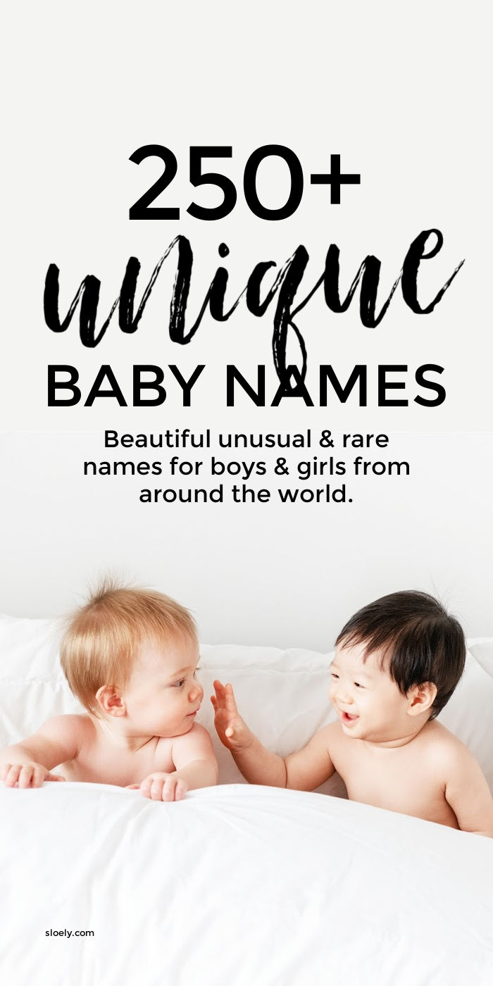 Unique Unusual Baby Names