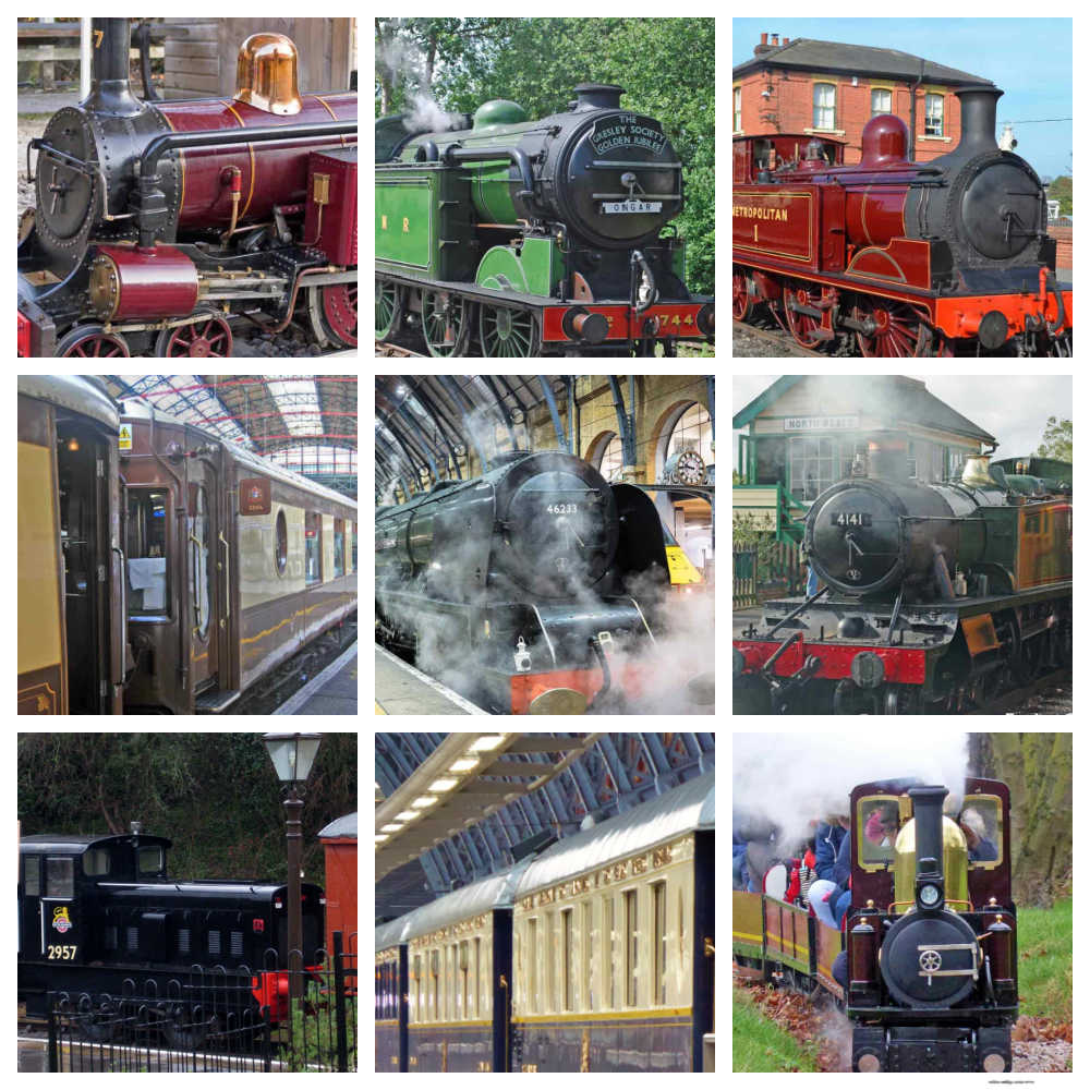 London Steam Trains And Railways