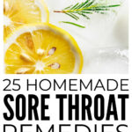 Homemade Sore Throat Remedies