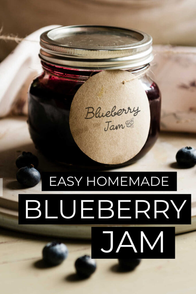 Easy Homemade Blueberry Jam