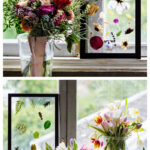 Inexpensive DIY Garden Gifts - Pressed Flower Frames