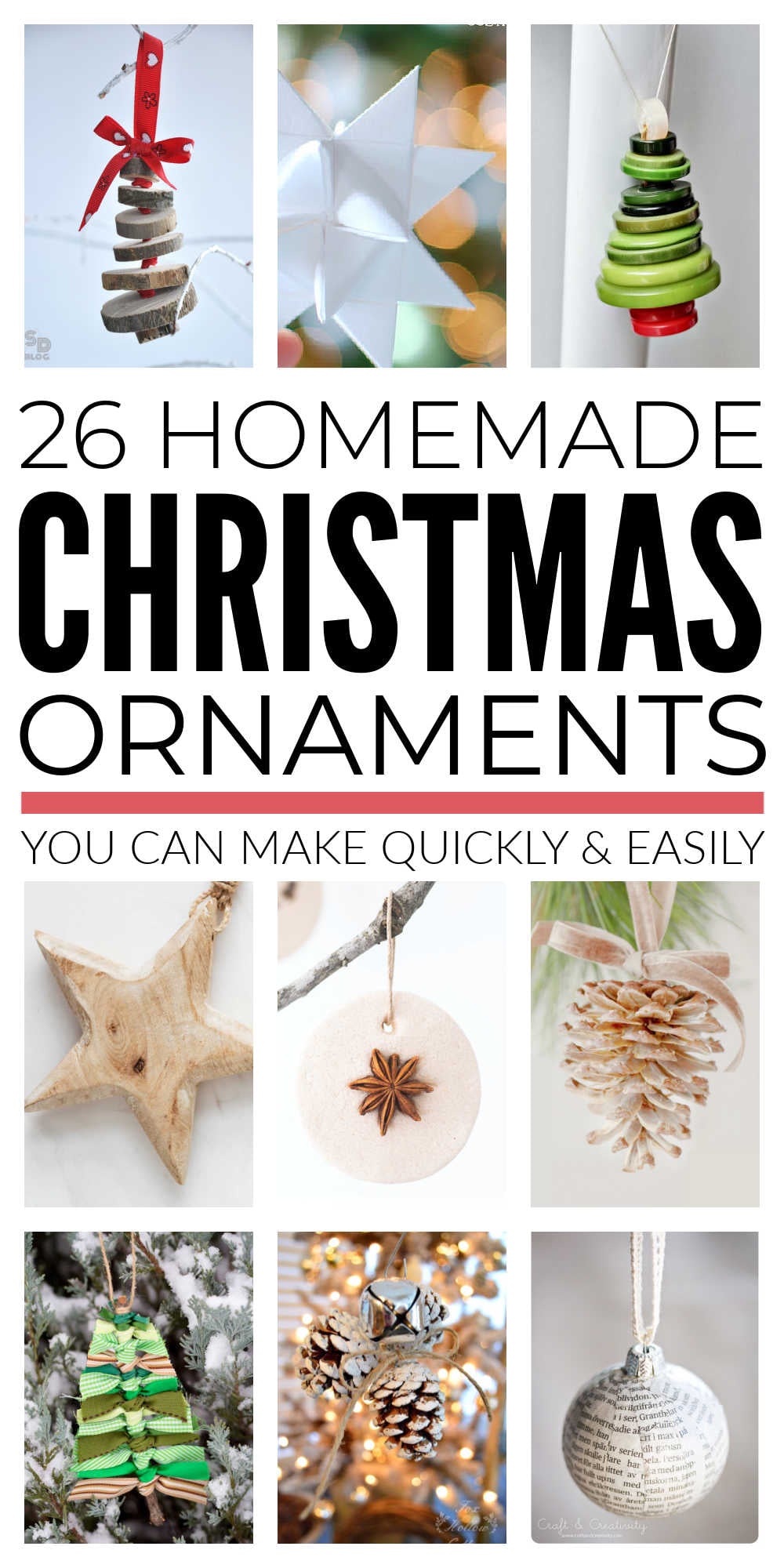 Easy Homemade Ornaments