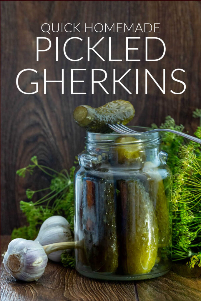 Quick Pickled Gherkins Recipe