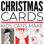 Simple Christmas Cards Kids Can Make