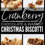 Cranberry Christmas Biscotti