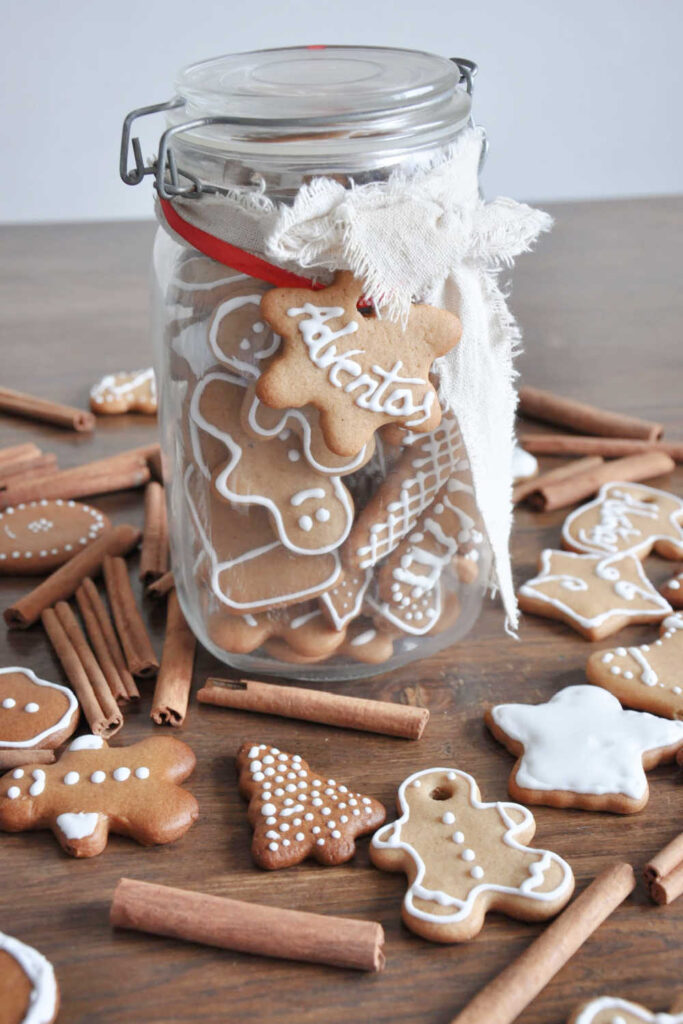 Gingerbread Cookie Christmas Advent Calendar