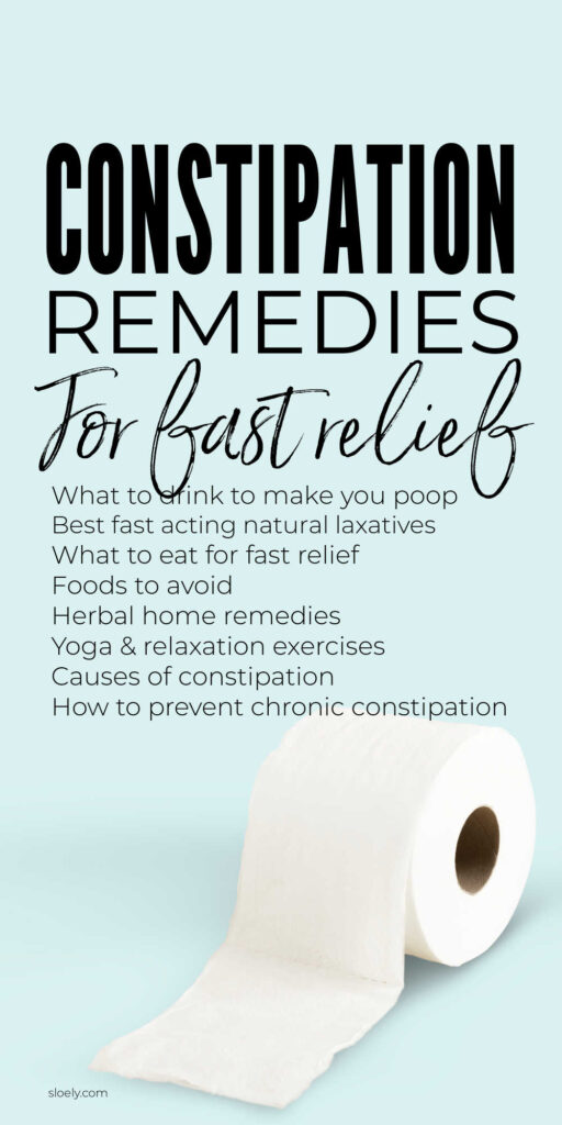 Constipation Remedies For Quick Relief